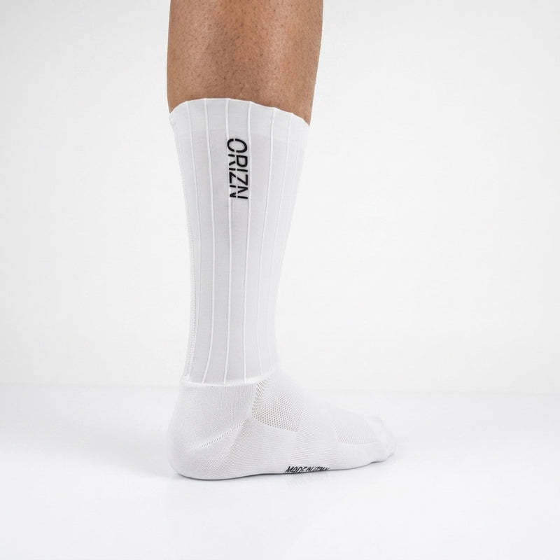 Chaussettes Vélo ORIZN Aero - Blanc