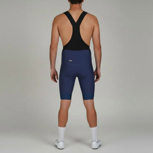 Cuissard Vélo Homme Bretelles ORIZN - Bleu