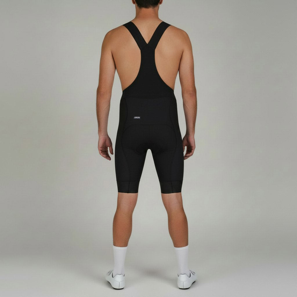 Cuissard Vélo Homme Bretelles ORIZN - Noir