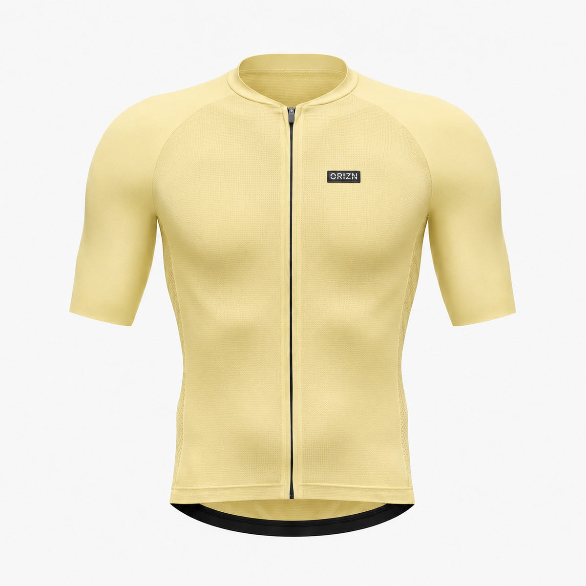 Maillot Vélo ORIZN Pace - Jaune soleil