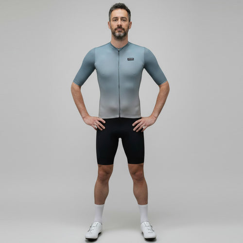 Maillot Vélo ORIZN Air - Vert Givré & Sable