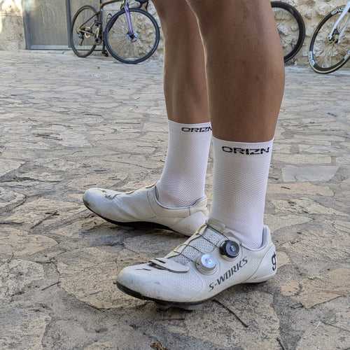 Chaussettes Vélo ORIZN - Blanc