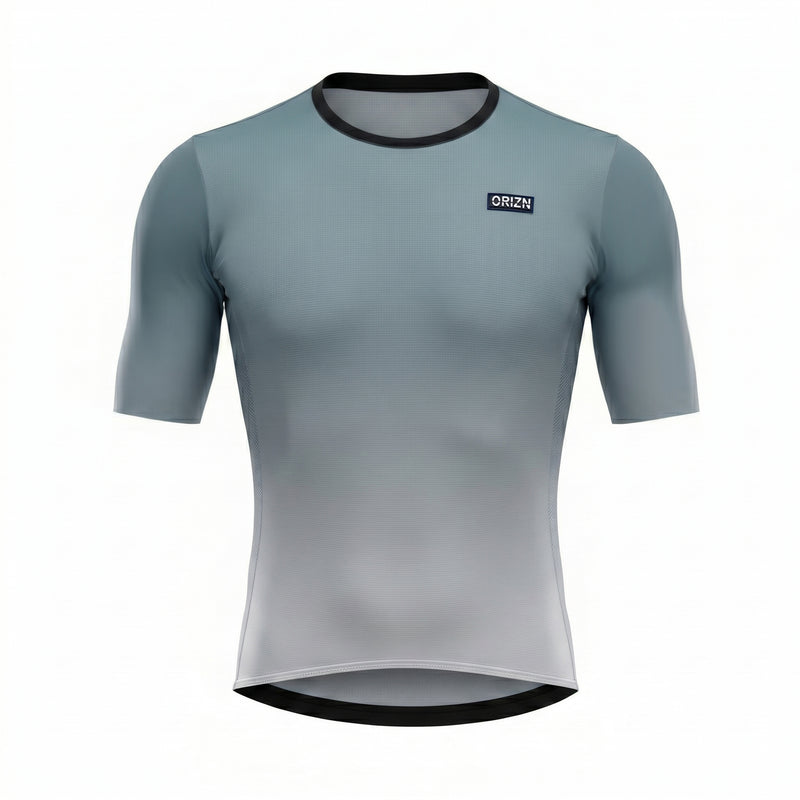 Maillot Vélo ORIZN Flow - Vert Givré & Sable