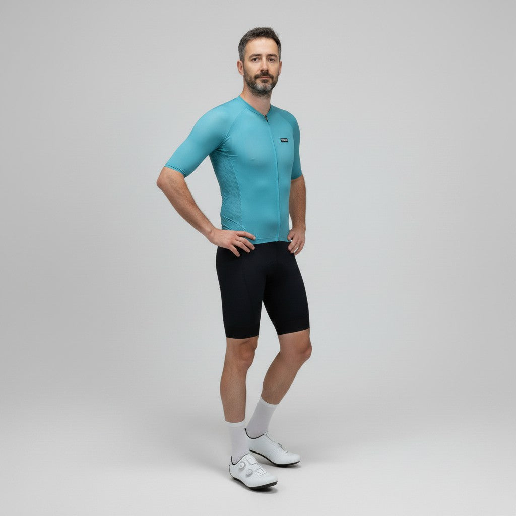 Maillot Vélo ORIZN Pace - Vert Arctique