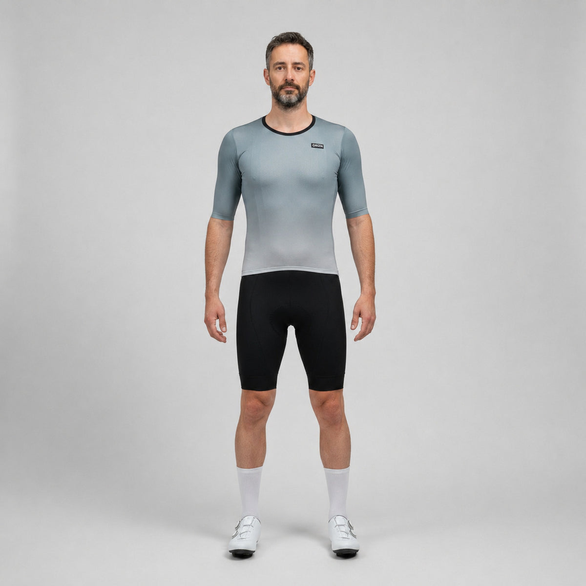 Maillot Vélo ORIZN Flow - Vert Givré & Sable